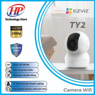 Camera wifi  EZVIZ_CS_TY2 2MP độ phân giải  xoay 360 đàm thoại giọng nói giá rẻ chính hãng