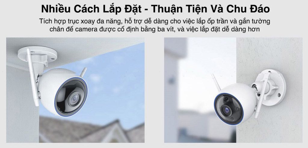 Lắp đặt camera Wifi Imou,Ezviz giá rẻ tại Tân Bình.