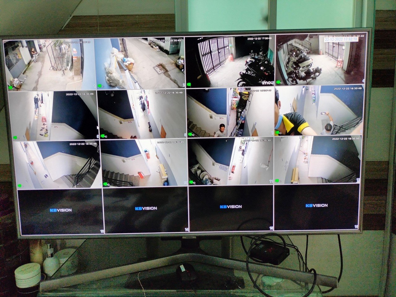 Lắp đặt,di dời camera Kbvision giá rẻ tại Tân Bình.