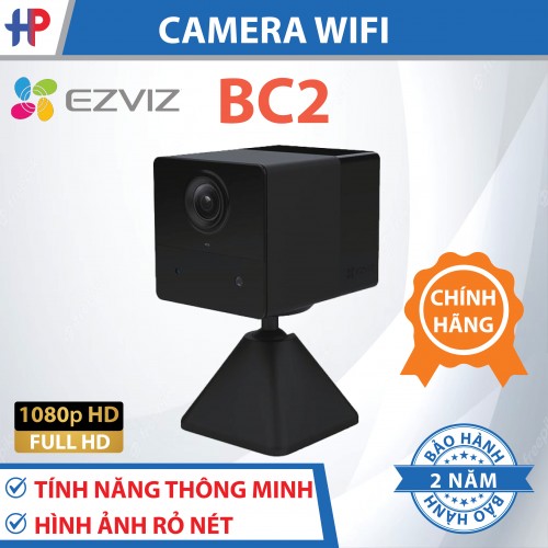 Camera wifi Ezviz-BC2 camera  giấu kín ngụy trang nhìn  rõ ban đêm ánh sáng hồng ngoại