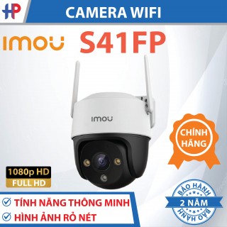 Camera Wifi Imou IPC-S41FP 4MP  ngoài trời xoay 360
