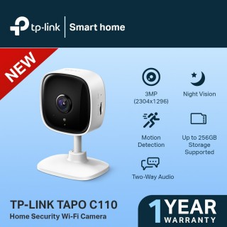 Camera Wifi Tapo C110 TP-Link 3MP Âm thanh lưu trữ thẻ nhớ- dùng trong nhà