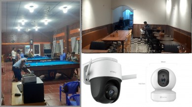 Lắp đặt camera giám sát cho quán cafe, bida, quán ăn đường Hồ Văn Long, Lê Thị Thôi, Phan Đình Phùng tại tp Tân An tỉnh Long An